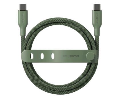 Kabel PanzerGlass empower Racing 60W USB-C 2m Sage